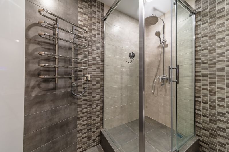 Tile-Accented Shower Space